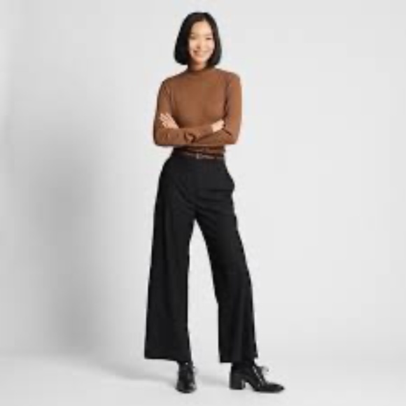 Uniqlo High Waist Wide Leg Pants - Picture 5 of 10